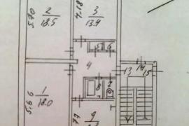 3-к. квартира, 72 м², 5/5 эт.