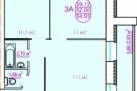 3-к. квартира, 59,3 м², 7/10 эт.