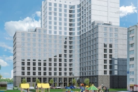 1к 46,5 м2, 8/18 эт. ЖК Омега